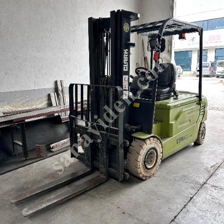 CLARK BRAND 3 TON BATTERY-POWERED FORKLIFT, 2023 MODEL, Cordless Forklift