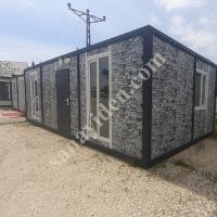 CMZ PREFABRİK 4X8 32 M*2 2ODA WC DUŞ MUTFAK YAŞAM KONTEYNERI, Prefabrik Ev Modelleri, Konteyner Ev Fiyatları