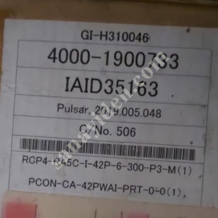 FOR SALE – UNUSED SECOND-HAND IAI RCP4-RA5C-I-42P-6-300-P3 SERVO ACTUATOR + DRIVER, Machine