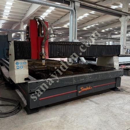 BAYKAL BRAND 2 X 6 METER 130 AMPER CNC PLASMA MACHINE 2006 MODEL, Plasma Cutting