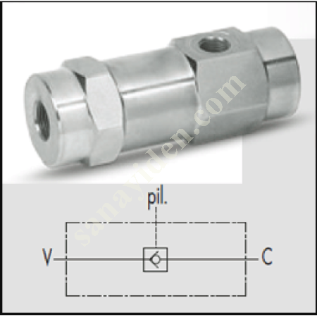 HİDROLİK PİLOTLU ÇEKVAFLER, Vanalar / Valfler