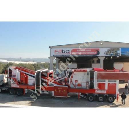 FABO 2. EL PRO-150 MOBİL TAŞ KIRMA ELEME TESİSİ, Maden Makinaları