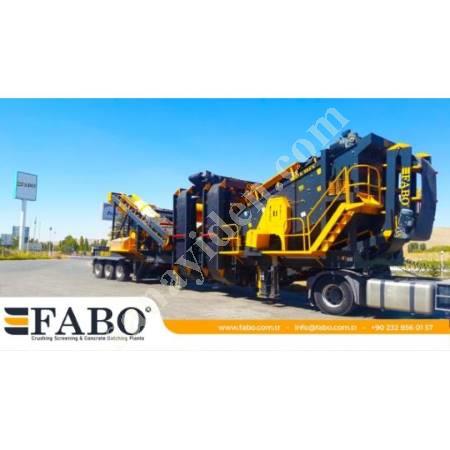 FABO MDMK-03 MOBİL SEKONDER DARBELİ KIRMA ELEME TESİSİ, Maden Makinaları