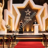 ÖDÜL TÖRENLERİNE ÖZEL STRAFOR DEKOR TASARIMI,