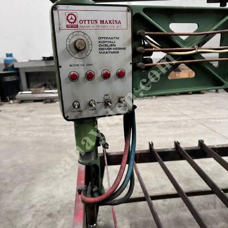 OYTUN MARKA KOPYALI ALEVLİ KESİM TEZGAHI, Makina