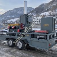 MT MAKİNA YFM-50R AĞIR HİZMET RÖMORKLU MOBİL YAKMA FIRINI (50 KG), Geri Dönüşüm Makineleri