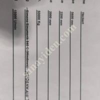 IMMEDIATE DELIVERY FROM TURKEY – CNC PORTAL 5 AXIS, Machine