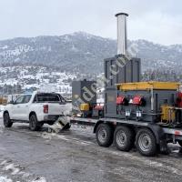 MT MAKİNA YFM-80R AĞIR HİZMET TREYLER ÜSTÜ YAKMA FIRINI (80 KG), Geri Dönüşüm Makineleri