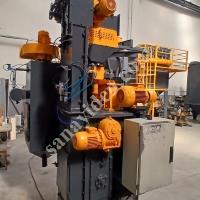READY-TO-USE DRUM SHOT BLASTING MACHINE – WELL-MAINTAINED, AFFORDABLE!,