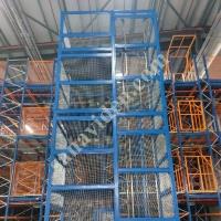 YÜK ASANSÖRÜ (KOLONLU YÜK PLATFORMU ASANSÖRÜ), Asansör Sistemleri - İnşaat Asansörü