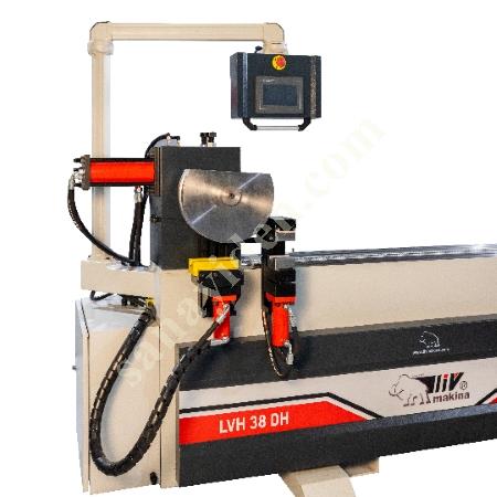 CNC ÇİFT KAFA BORU PROFİL KIVIRMA MAKİNASI (TWIN DOUBLE 38 CNC), Makina