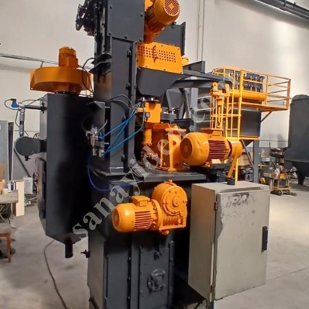 READY-TO-USE DRUM SHOT BLASTING MACHINE – WELL-MAINTAINED, AFFORDABLE!,