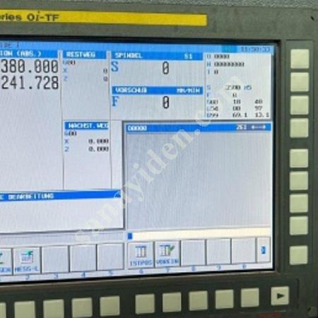 TAYVAN İKİNCİ EL CNC FANUC TORNA TEZGAHI, Cnc Torna Tezgahları