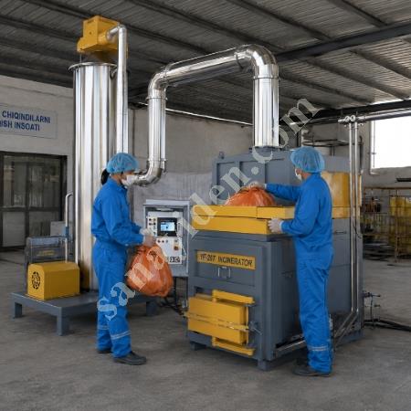 MT MAKİNA YF-20T HASTANE TİPİ TIBBİ ATIK YAKMA FIRINI (20 KG/SAAT), Geri Dönüşüm Makineleri