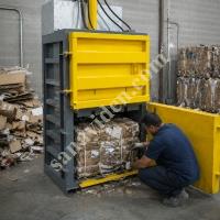 MT MAKİNA DB-60 DİKEY BALYA PRESİ (60 TON AĞIR SANAYİ ATIK PRESİ),