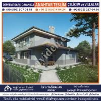 İMARLI ARSANIZA TAKSİTLE ANAHTAR TESLİM ÇELİK VİLLA, Yapı