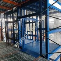 YÜK ASANSÖRÜ (KOLONLU YÜK PLATFORMU ASANSÖRÜ), Asansör Sistemleri - İnşaat Asansörü