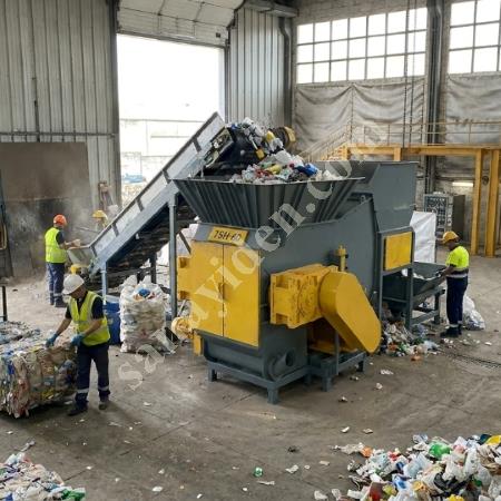 MT MAKİNA CROTAX-80 TEK ŞAFTLI AĞIR TİP SHREDDER (PARÇALAYICI), Geri Dönüşüm Makineleri