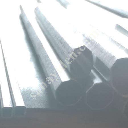 SATILIK SEKİZ PARALEL KENAR DEMİR VE PASLANMAZ PROFİLLER, Metal