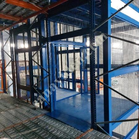 YÜK ASANSÖRÜ (KOLONLU YÜK PLATFORMU ASANSÖRÜ), Asansör Sistemleri - İnşaat Asansörü