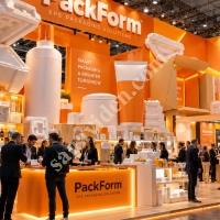 AMBALAJ FUARI İÇİN ÖZEL TASARIM STRAFOR STAND DEKORU,