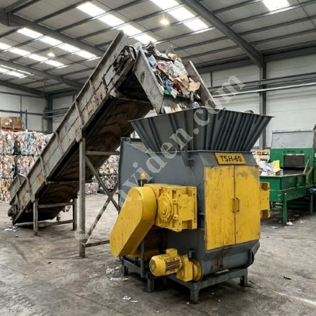 MT MAKİNA CROTAX-60 TEK ŞAFTLI PARÇALAYICI (SHREDDER), Geri Dönüşüm Makineleri