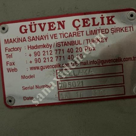 SALLAMA KUMAŞ KONTROL MAKİNESİ, Tekstil Sanayi Makineleri