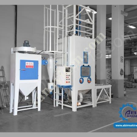 OTOMATİK KUMLAMA MAKİNESİ – İHTİYACA ÖZEL ÜRETİM, YÜKSEK VERİM & ZAMANDAN TASARRUF-ABİR MAKİNE A.Ş., Makina
