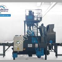 KANGAL TEL, MİL VE ÇELİK PROFİL KUMLAMA MAKİNESİ -ABİR MAKİNE A.Ş., Makina
