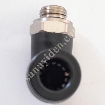 M8 G1/8'' PNÖMATİK DİRSEKLİ REKOR 100.000 ADET, Hidrolik Pnömatik