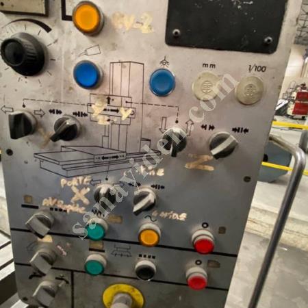 BORWERG  X4000  Y2000  Z1- 750  Z2- 1500 DİJİTALİ 30TON TABLA KAPASİTESİ 360 DERECE DÖNER, Makina