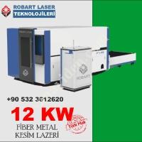 12 KW FİBER METAL KESİM LAZERİ, Makina