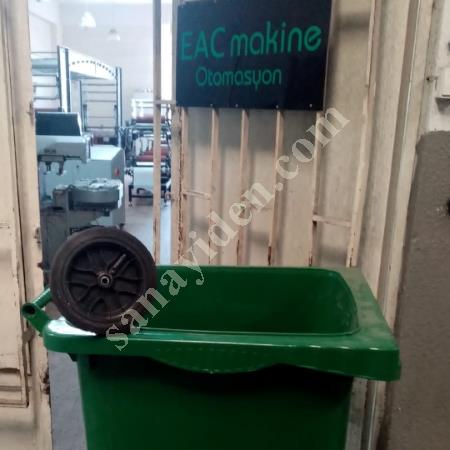 SATILIK PLASTİK ÇÖP KONTEYNERİ TEKERLEK BORUSU, Metal