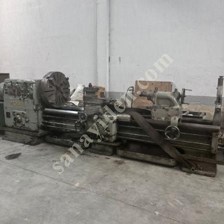PROGRES MARKA 2.5 METRE 1000 ÇAP ÜNİVERSAL TORNA TEZGAHI, Metal