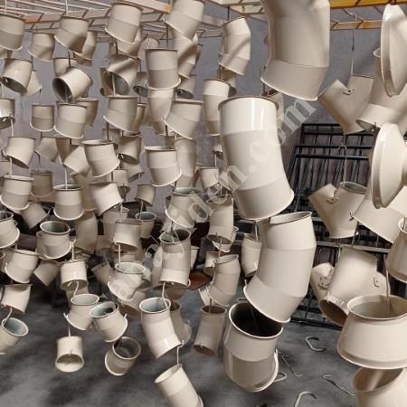 AKIŞ BORUSU -  GALVANİZ AKIŞ BORUSU - BOYALI AKIŞ BORUSU, Toz Toplama - Emme Makineleri