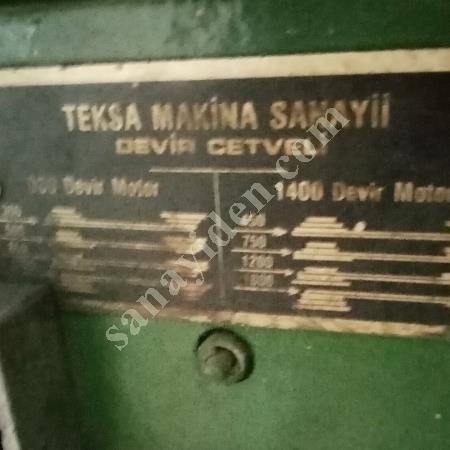 SATILIK TAKMATİKLİ KILAVUZ ÇEKMELİ SÜTUNLU MATKAP TEZGAHI, Makina