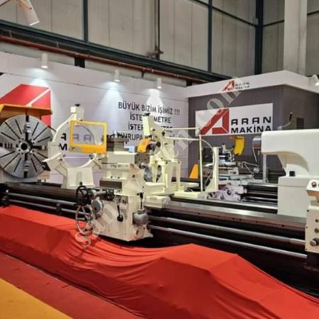 WEGA ÜNİVERSAL ÇAP TORNA TEZGAHI  BANKO 1400 BOY 5 METRE SUPORT ÜZERİ, Makina