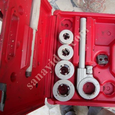 DİŞ ACMA MAKİNESİ BİR CEREKTEN BİRBUCUK PARMAĞA KADAR METAL BORULARA DİŞ ACAR, Hortum & Boru