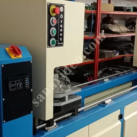 ÖZGENÇ PVC ÇİFT KAFA KAYNAK MAKİNESİ SIFIR AYARINDA., Cam Makineleri