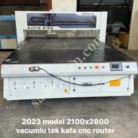 2023 MODEL VACUMLU CNC ROUTER, Makina