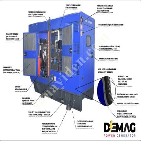 38 KVA KABİNLİ OTOMATİK JENERATÖR SETİ, Jeneratörler