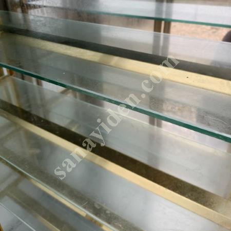 YAŞ PASTA DOLABI ÇİFT MOTOR ÜZERİNDE GOLD RENK ( FİŞE TAK ÇALIŞTIR ), Diğer