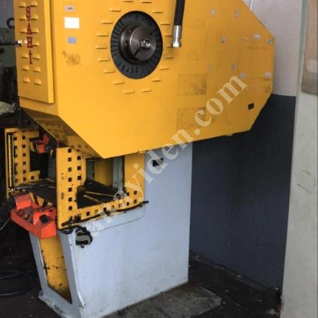 40 TON CTİPİ TEK BİYELLİ ŞAHİN MARKA EKSANTRİK HAVA KAVRAMALI PRES, Eksantrik Pres