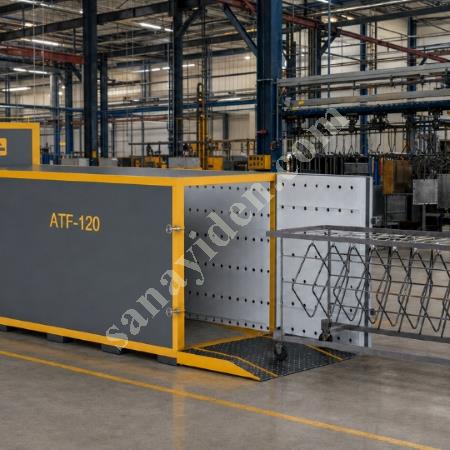 MT MAKİNA ATF-120 MEGA KAPASİTELİ TERMAL BOYA SÖKME FIRINI, Geri Dönüşüm Makineleri