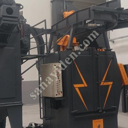 BAKIMLI ÇİFT ASKILI KUMLAMA MAKİNESİ SATILIK - YÜKSEK KAPASİTELİ VE SORUNSUZ ÇALIŞIR DURUMDA, Askılı Kumlama