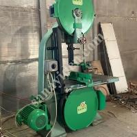 ÇİFT DEVİR MOTORU BÜYÜTÜLMÜŞ (KERESTE KESMEYE UYGUN) 80'LİK ŞERİT TESTERE, İş Makineleri