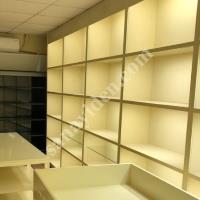 SATILIK MAĞAZA RAFI LEDLİ TÜM DÜKKAN RAF SETİ, Market Rafları