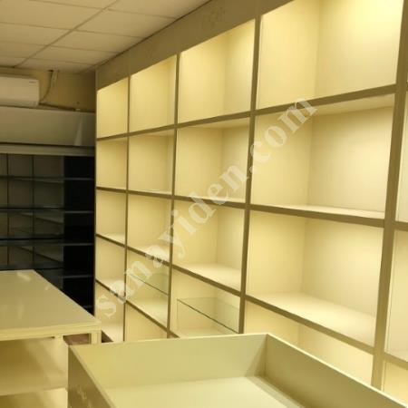 SATILIK MAĞAZA RAFI LEDLİ TÜM DÜKKAN RAF SETİ, Market Rafları