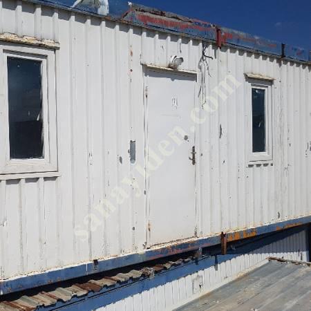 3×8  İKİ ODA BANYO WCLİ KONTEYNER, Çatılı Konteyner - Prefabrik - Konteyner