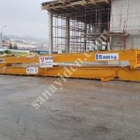 5 TONLUK 15 METRE TAVAN VİNCİ , Portal - Gezer Vinç (Tavan )